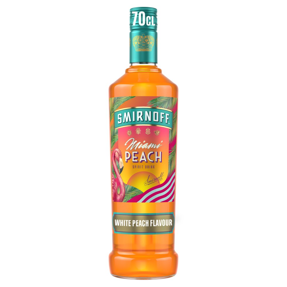 Smirnoff miam peach shot